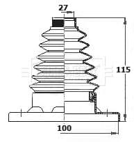 Körük seti, tahrik mili