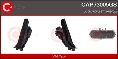 Gaz pedalı seti Genuine