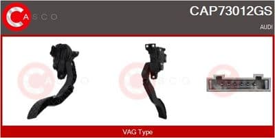Gaz pedalı seti Genuine