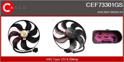 Fan, motor soğutması Genuine