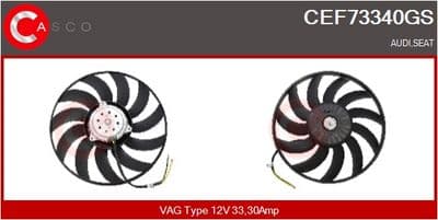 Fan, motor soğutması Genuine
