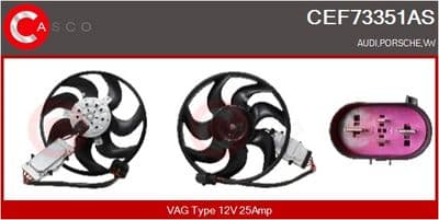 Fan, motor soğutması Brand New HQ