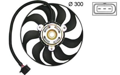 Fan, motor soğutması BEHR
