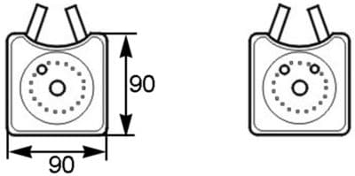 Motor yağ radyatörü BEHR — görsel 1