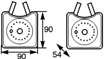 Motor yağ radyatörü BEHR — görsel 1