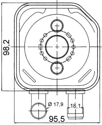 Motor yağ radyatörü BEHR — görsel 1