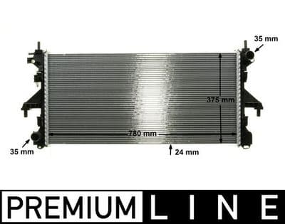 Motor su radyatörü BEHR *** PREMIUM LINE *** — görsel 1