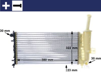 Motor su radyatörü BEHR — görsel 1