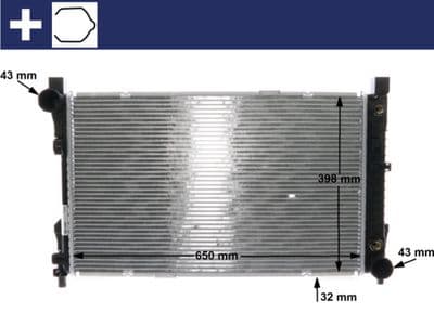 Motor su radyatörü BEHR — görsel 1