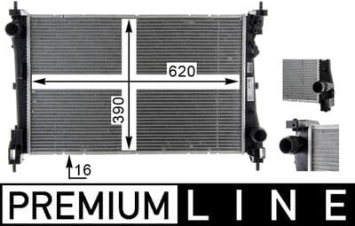 Motor su radyatörü BEHR *** PREMIUM LINE *** — görsel 1