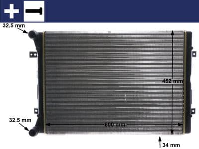 Motor su radyatörü BEHR — görsel 1