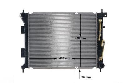 Motor su radyatörü BEHR — görsel 1