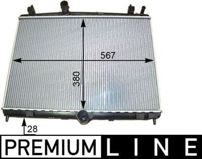 Motor su radyatörü BEHR *** PREMIUM LINE *** — görsel 1