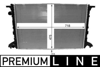 Motor su radyatörü BEHR *** PREMIUM LINE ***