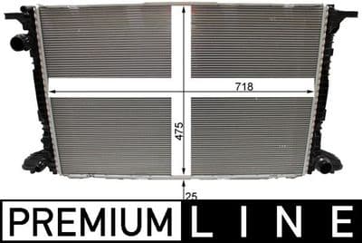 Motor su radyatörü BEHR *** PREMIUM LINE ***