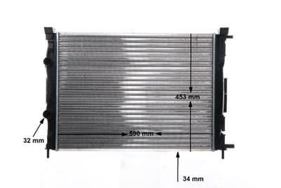Motor su radyatörü BEHR — görsel 1