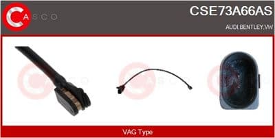 İkaz kontağı, fren balatası aşınması Brand New HQ