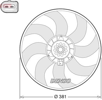 Fan, motor soğutması