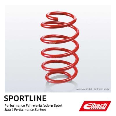 Şasi yayı Eibach Sportline, Tek yay