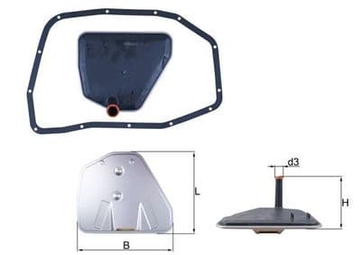 Hidrolik filtre, otomatik şanzıman — görsel 1