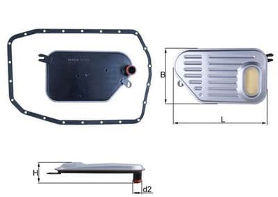 Hidrolik filtre, otomatik şanzıman — görsel 1