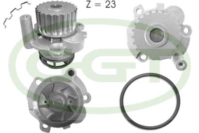 Su pompası, motor soğutması