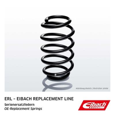 Şasi yayı Eibach ERL, Tek yaylı (seri değiştirme)
