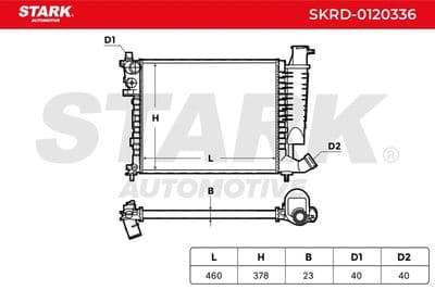 Motor su radyatörü — görsel 1