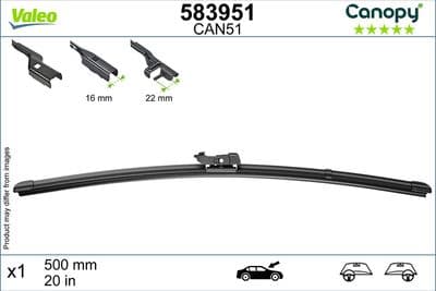 Silecek süpürgesi CANOPY